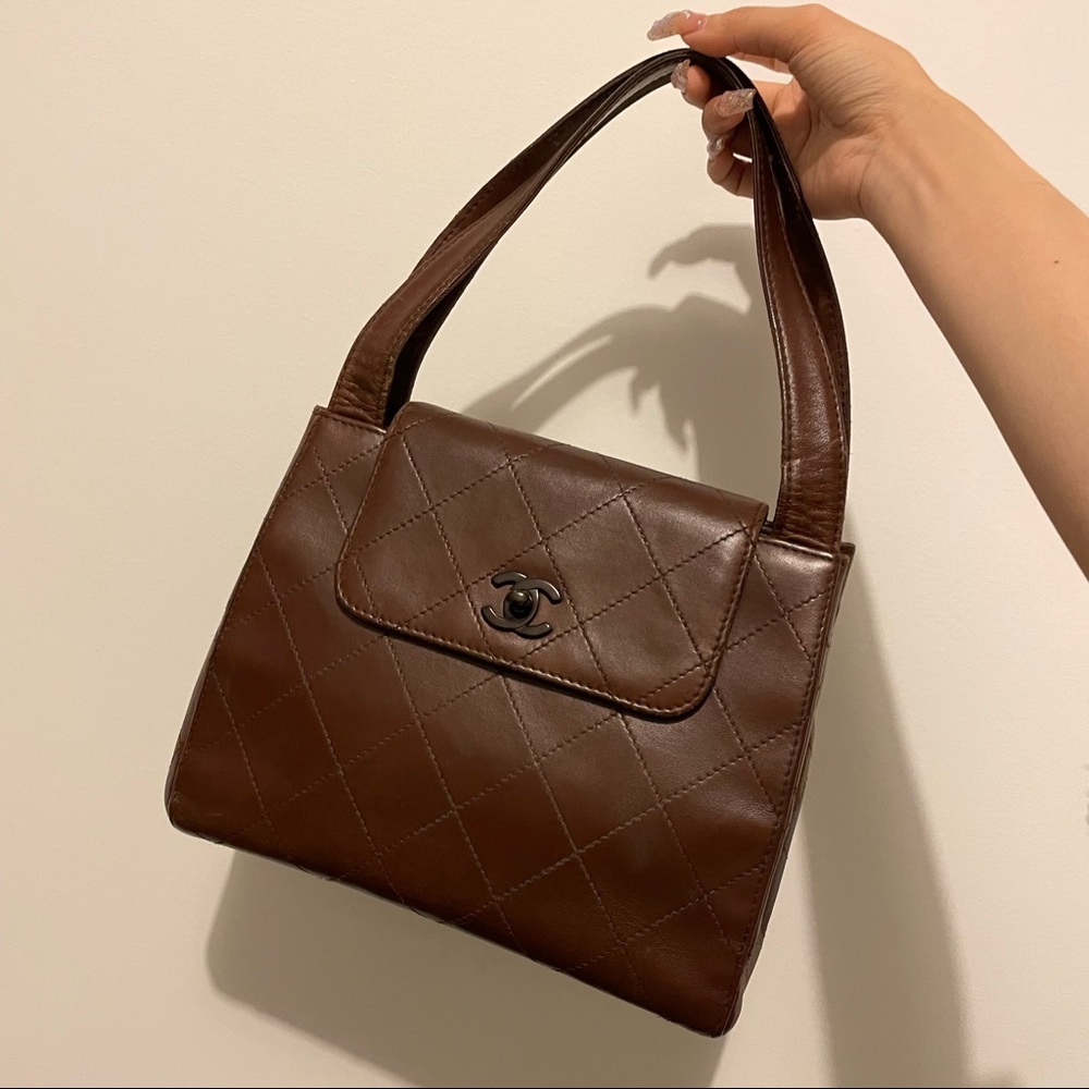 Vintage Chanel Bag Top Handle Kelly